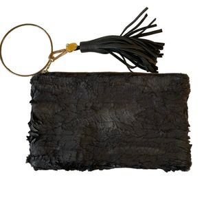 Coronet Collection Handmade Faux Fur Clutch , Glenview, IL